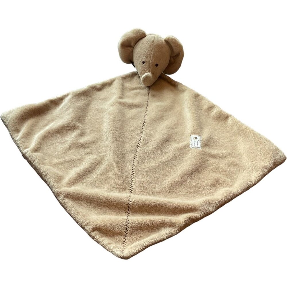 Preciouses Firsts Tan Elephant Plush Stuffed Animal Security Lovey Toy